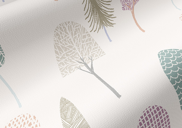 Forest Ramble, Evening Pinks - Roller Blind - Image 4